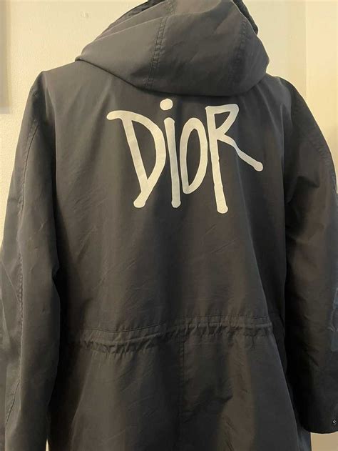 shawn stussy x dior logo.